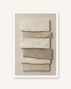 Pedra · Quadro de texturas — acabamento:poster