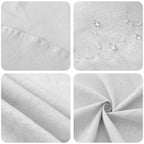 Toalha de Mesa Retangular Branco 110 x 160 cm — foto 5