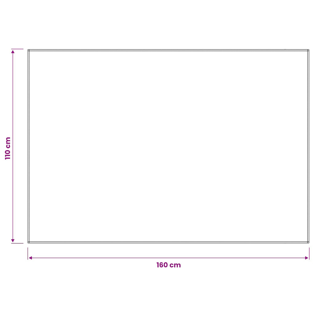 Toalha de Mesa Retangular Branco 110 x 160 cm — foto 7