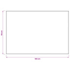 Toalha de Mesa Retangular Branco 110 x 160 cm — foto 7