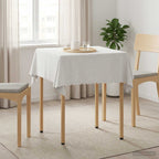 Toalha de Mesa Retangular Branco 140 x 140 cm — foto 1