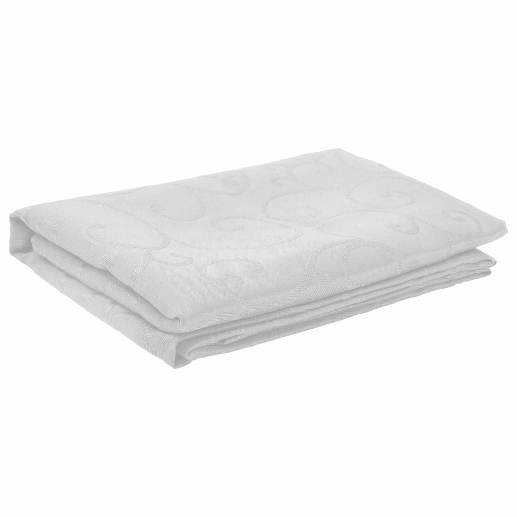 Toalha de Mesa Retangular Branco 140 x 140 cm — foto 2