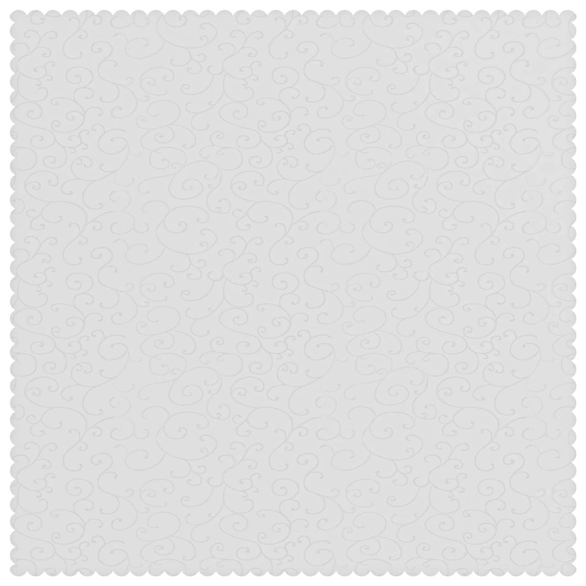 Toalha de Mesa Retangular Branco 140 x 140 cm — foto 4