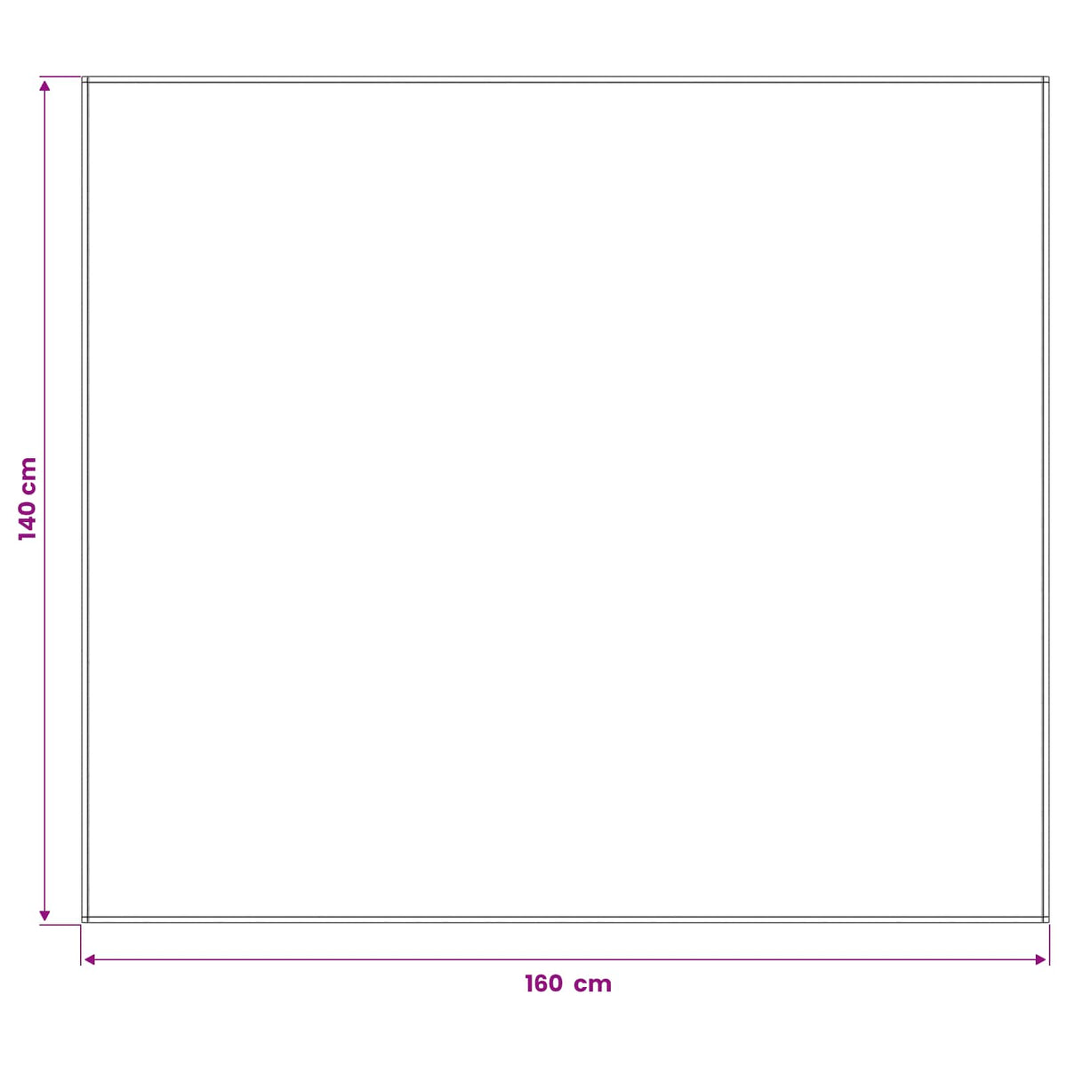 Toalha de Mesa Retangular Branco 140 x 160 cm — foto 7