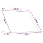 Toldo Multicolor 200 x 150 cm — foto 7