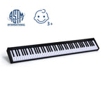Piano Digital 88 Teclas 128 Ritmos Bluetooth MIDI USB MP3 com Estojo Microfone Auscultadores — foto 14