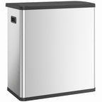Lixeira Automática com Sensor de Movimento Infravermelho e Sistema de Separação de Lixo Tampa 60 L Prata — foto 1