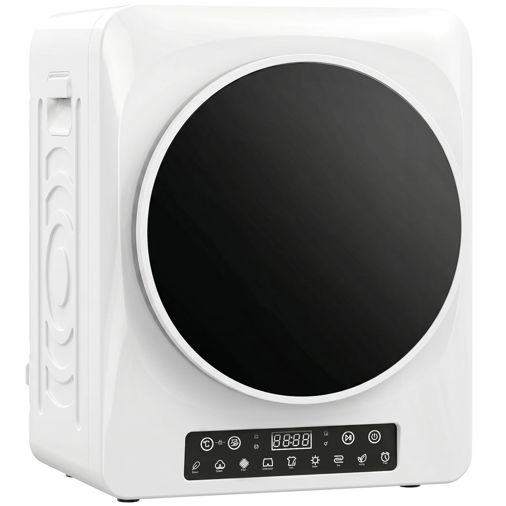 Secador Compacto de Exaustão 1000 W com Modos Extra Seco Ajustes de Temporizador e Temperatura Branco — foto 1