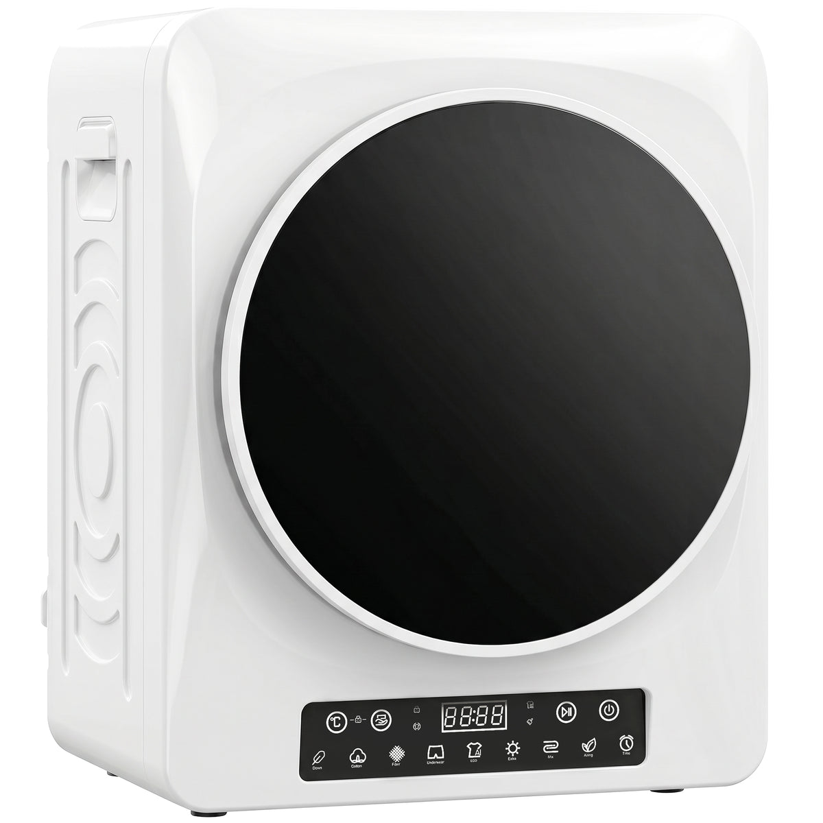 Secador Compacto de Exaustão 1000 W com Modos Extra Seco Ajustes de Temporizador e Temperatura Branco — foto 1