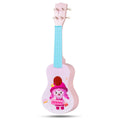 Ukelele 21 Polegadas Infantil Rosa 4 Cordas Nylon 12 Trastes Iniciantes — foto 2