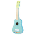 Ukulele 21 Polegadas para Crianças Guitarra Mini 4 Cordas Madeira Basswood Azul — foto 2