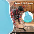 Ukulele 21 Polegadas para Crianças Guitarra Mini 4 Cordas Madeira Basswood Azul — foto 8