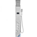 Torre duche 6 modos LED cascata 5 jactos aço inox — foto 9