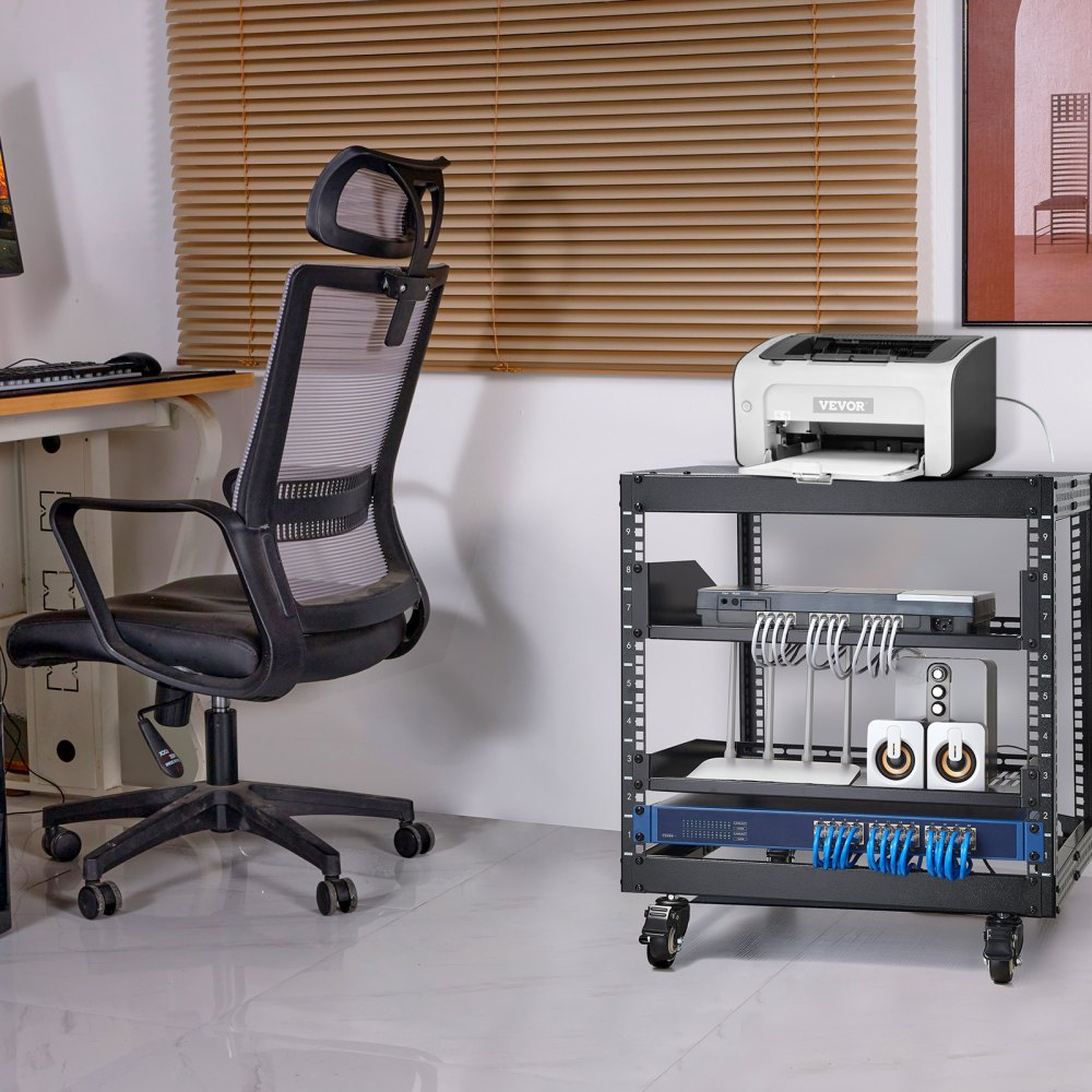 Rack servidor 9U 4 postes 58,4-101,6 cm — foto 8