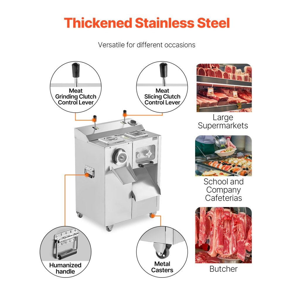 Moedor Carne Elétrico 14 Lbs/min Enchufadora — foto 6