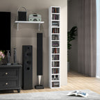 Armazenamento para CD e DVD com 12 Compartimentos Capacidade Máx. 204 CD 21x20x175 cm Branco — imagem 6