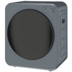 Mini Secadora de Roupas 4 kg com 5 Programas até 60 ℃ 800 W/400 W Secadora de Exaustão com Tambor em Aço Inox Cinza — imagem 7