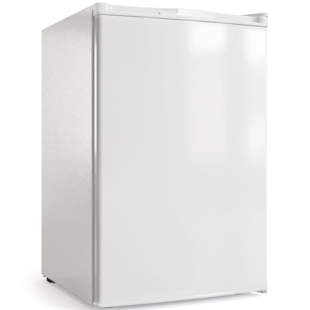 Mini-congelador 85 L, arca congeladora compacta com dobradiça de porta reversível e temperatura ajustável, branco — foto 1